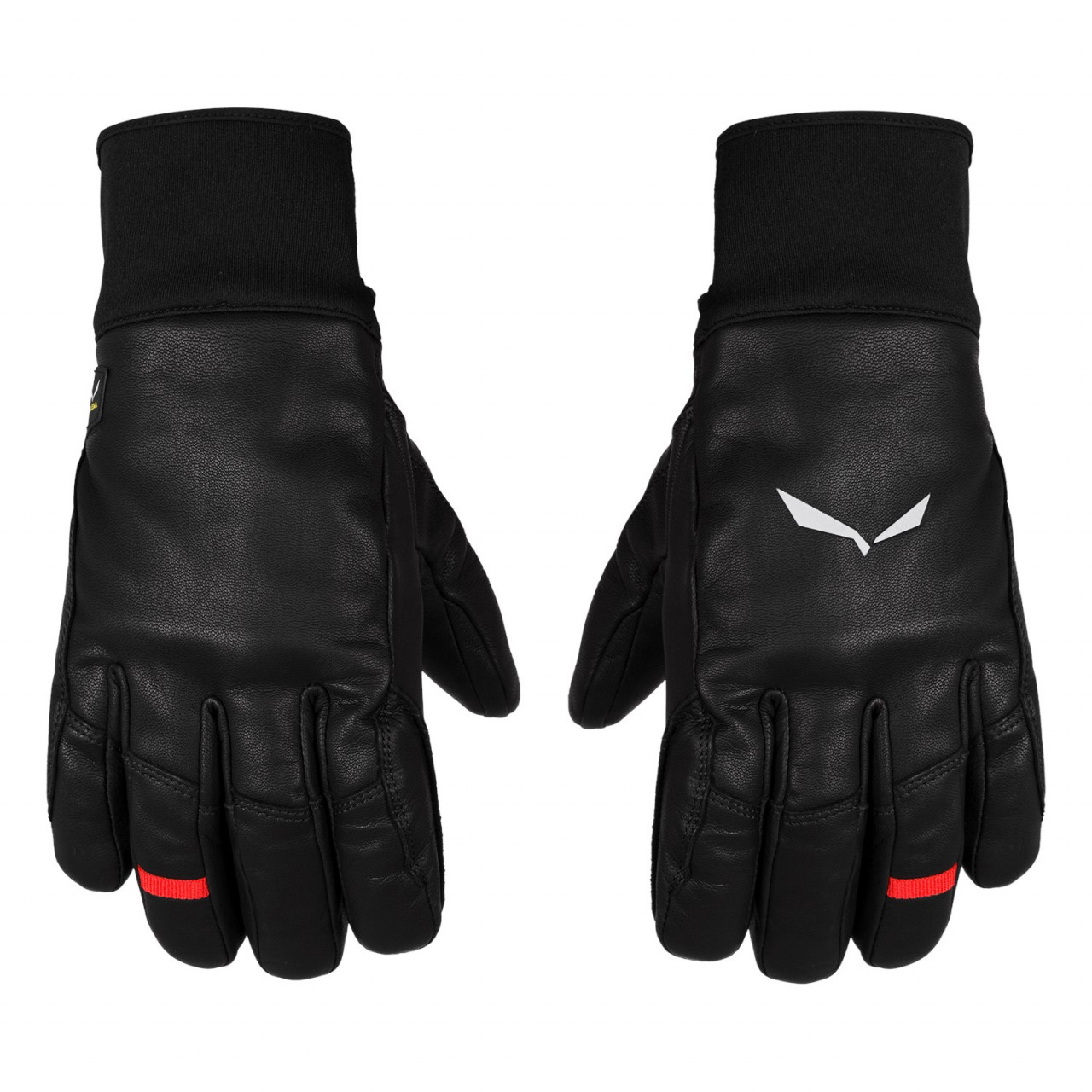 Salewa Full Leather TirolWool® Responsive Mountain Gloves Black URH-451823